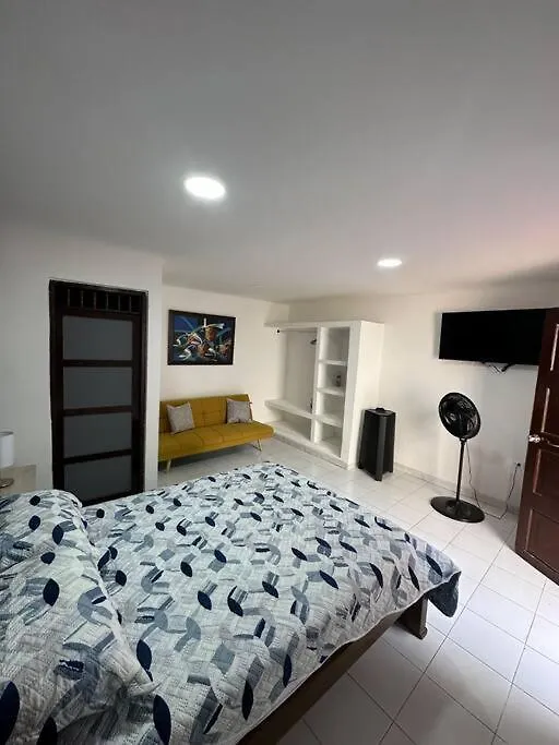 Cartagena Habitacion Independiente Muy Bien Ubicado 아파트 0*,  콜롬비아